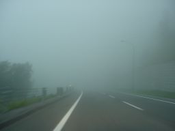 三国峠の霧