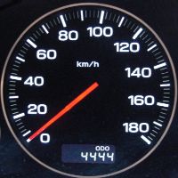 4444km