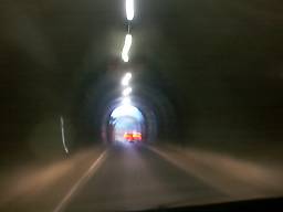 旧小別沢トンネル　内部