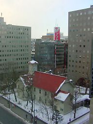 昼の札幌時計台